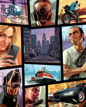 Grand Theft Auto V cover art
