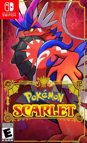 Pokemon Scarlet cover art