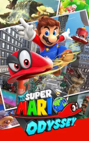 Super Mario Odyssey cover art